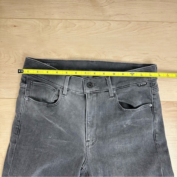 G-STAR RAW Women's 3301 Flare Jeans Faded Grey Generation - Picture 10 of 15